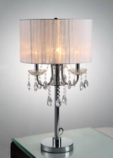 EUNICE White 29.5" Table Lamp
