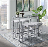 EVERETT Dining Set with USB Connection