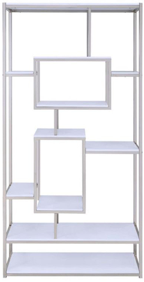 EXILATE 47'' Wide White Home Office Set