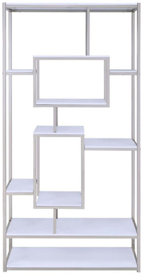 EXILATE 47'' Wide White Home Office Set