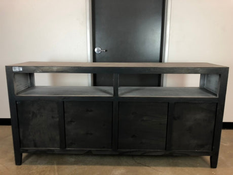 ROCKWALL Gray 72” Wide x 36" Height TV Stand