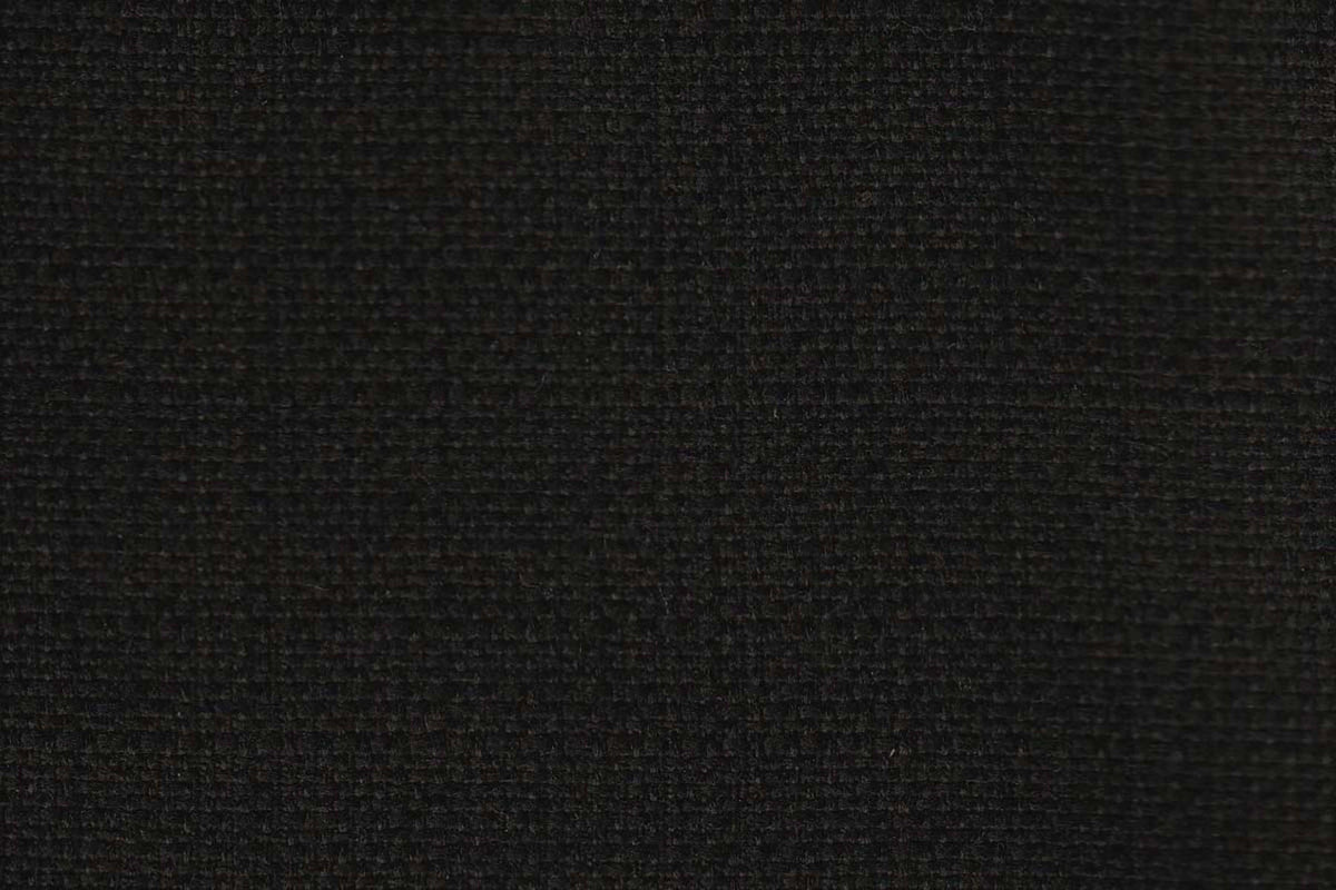FABIOS Black Linen 86" Wide Reversible Sectional