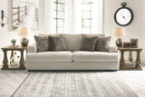 FAIRVIEW Beige Chunky Chenille 96" Wide x 39" Height Sofa