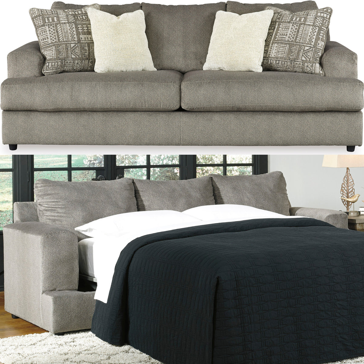 FAIRVIEW Ash 96" Wide Queen Sofa Sleeper