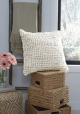 FELDER Ivory 20" x 20" Accent Pillow