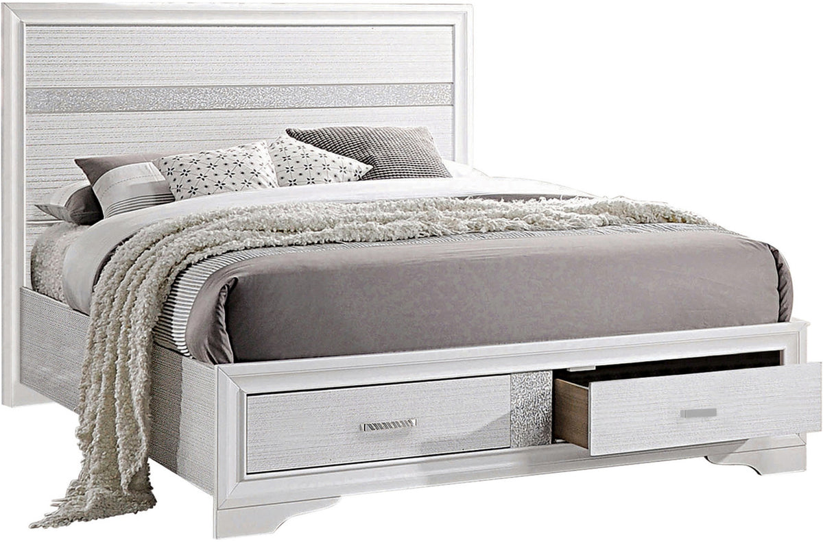 FELIZA Storage Platform Bed