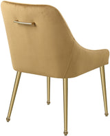 FESTER Cognac & Gold 23" Wide Chair