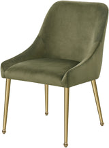 FESTER Olive & Gold 23" Wide Chair