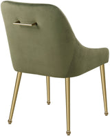 FESTER Olive & Gold 23" Wide Chair