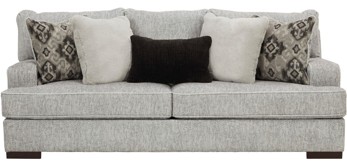 FLAVIO Light Gray Oversized Sofa & Loveseat