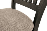 FLEMING Black 6 Piece Dining Set