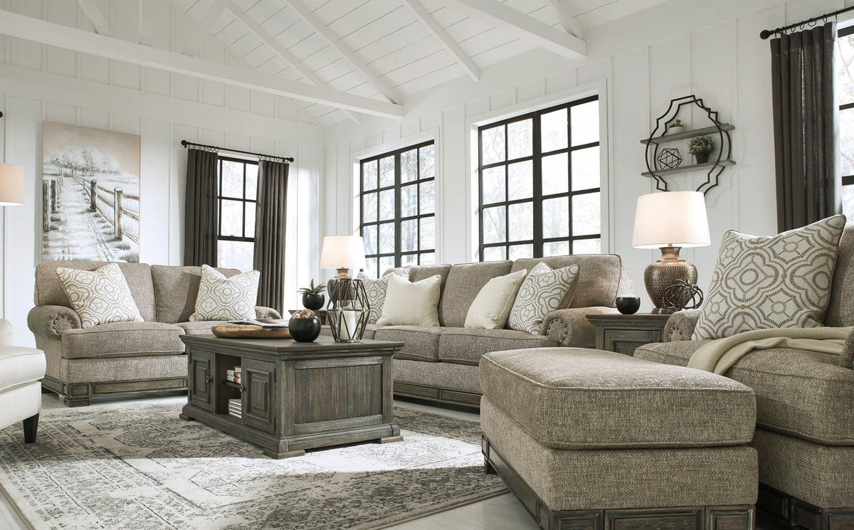 FORUM Light Brown Sofa & Loveseat
