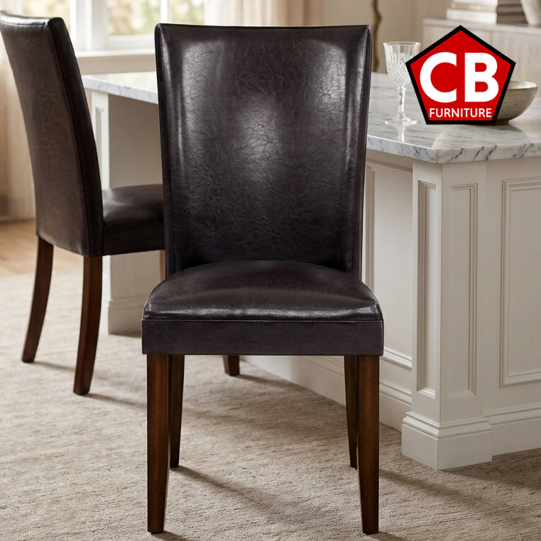 FREDRICK Brown 20" Wide Dining Chair