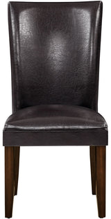 FREDRICK Dark Espresso Oversized Round 7 Piece Dining Set