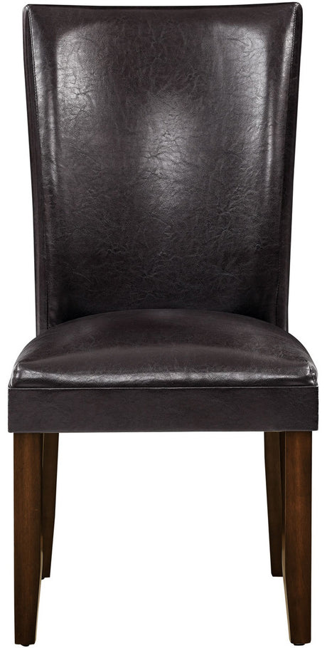 FREDRICK Dark Espresso Oversized Round 7 Piece Dining Set