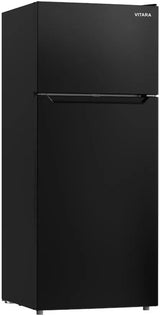 FURTIVA T25 Black 18.0 Cu. Ft. Top Freezer Refrigerator
