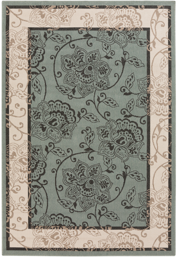 FADDEI Dusty Sage 3'7" x 5'7" Area Rug