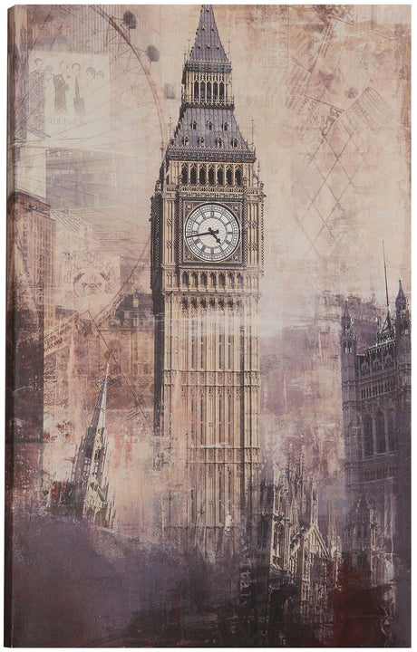 Famous Buildings 2 Pc Wall Art