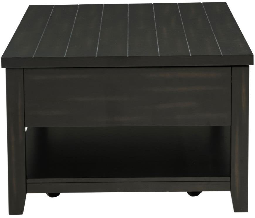 FAYE Espresso 48" Wide Lift-Top Coffee Table