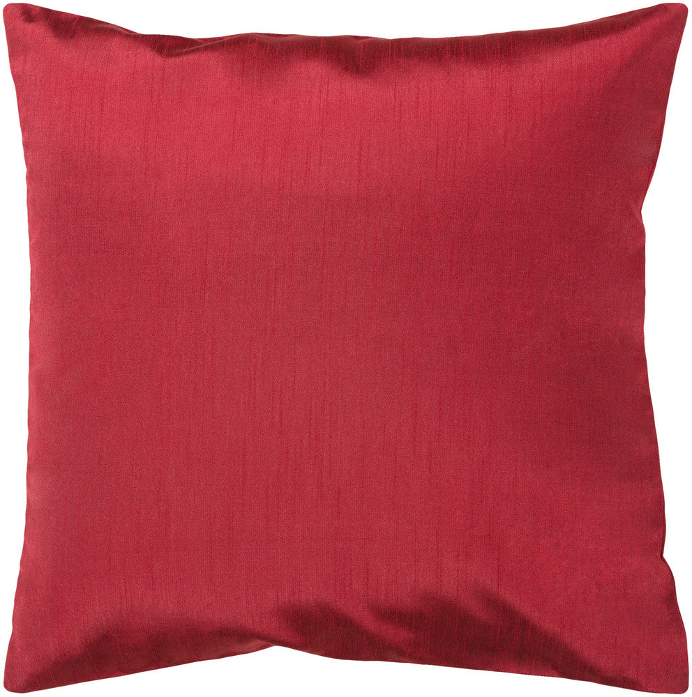 Felicia Designer Dark Red Pillow