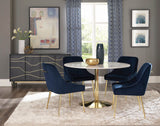 FESTER Blue 5 Piece Dining Set