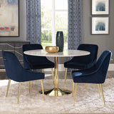 FESTER Blue 5 Piece Dining Set