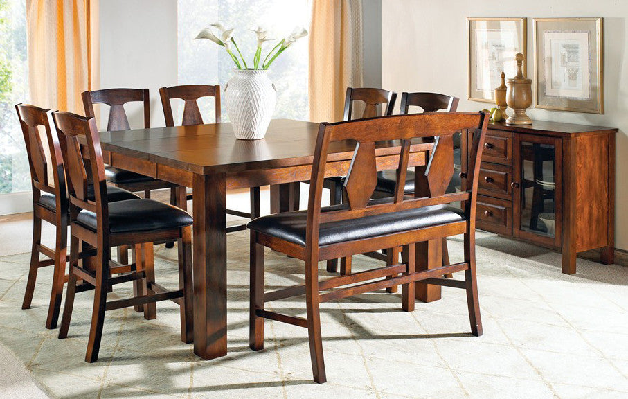 Fields 8 Piece Counter Dining Set