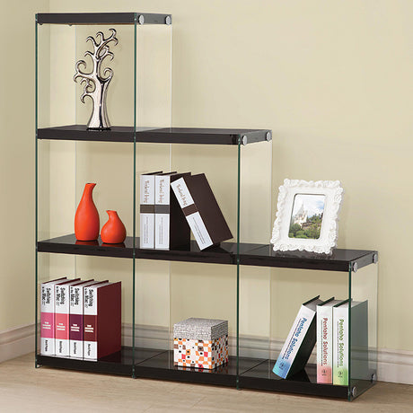 Finn Black Cubed Bookcase