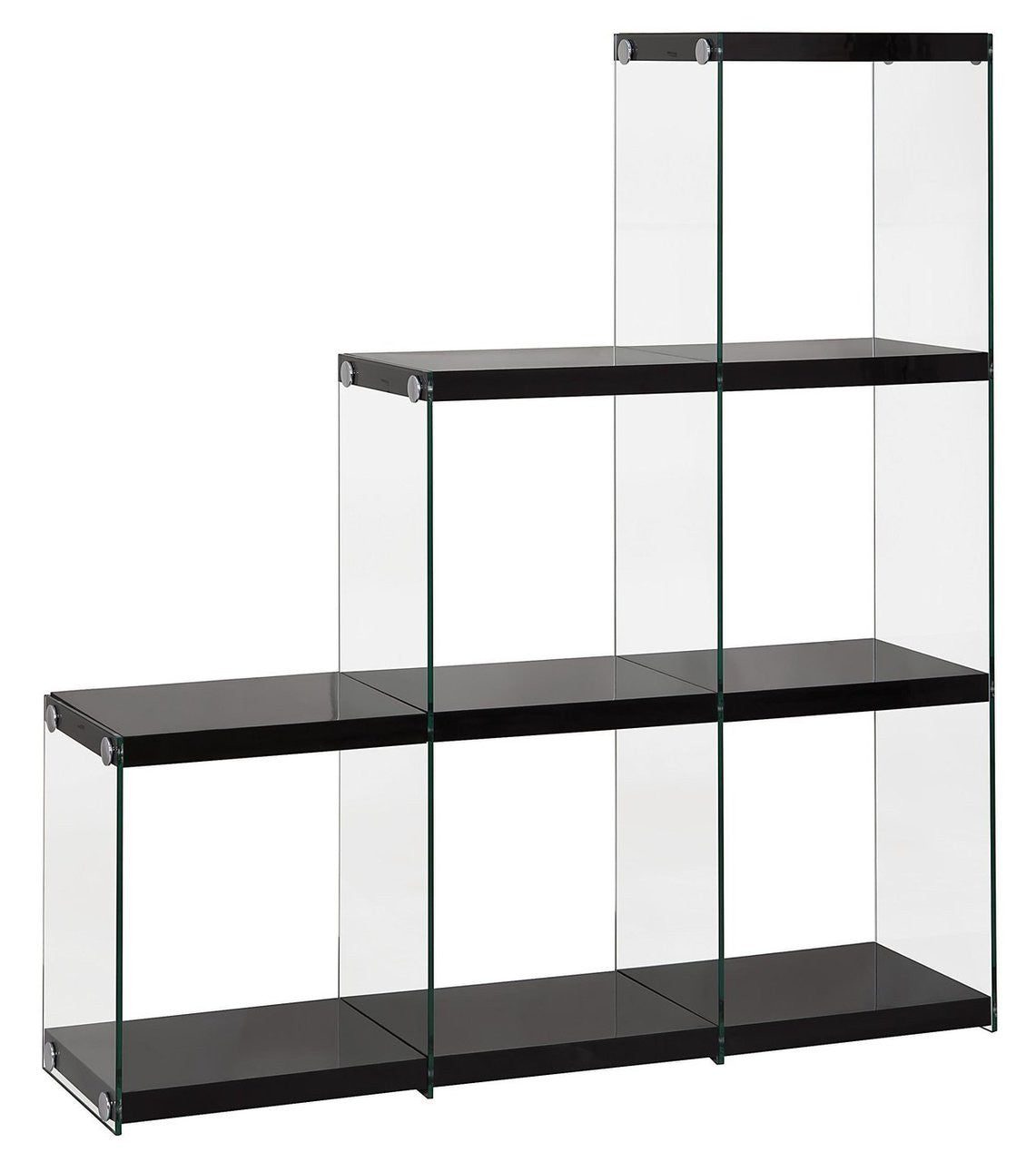 Finn Black Cubed Bookcase