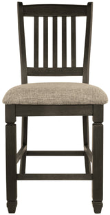 FLEMING Black 20" Wide Counter Chair