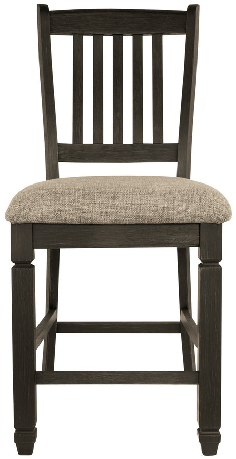 FLEMING Black 20" Wide Counter Chair