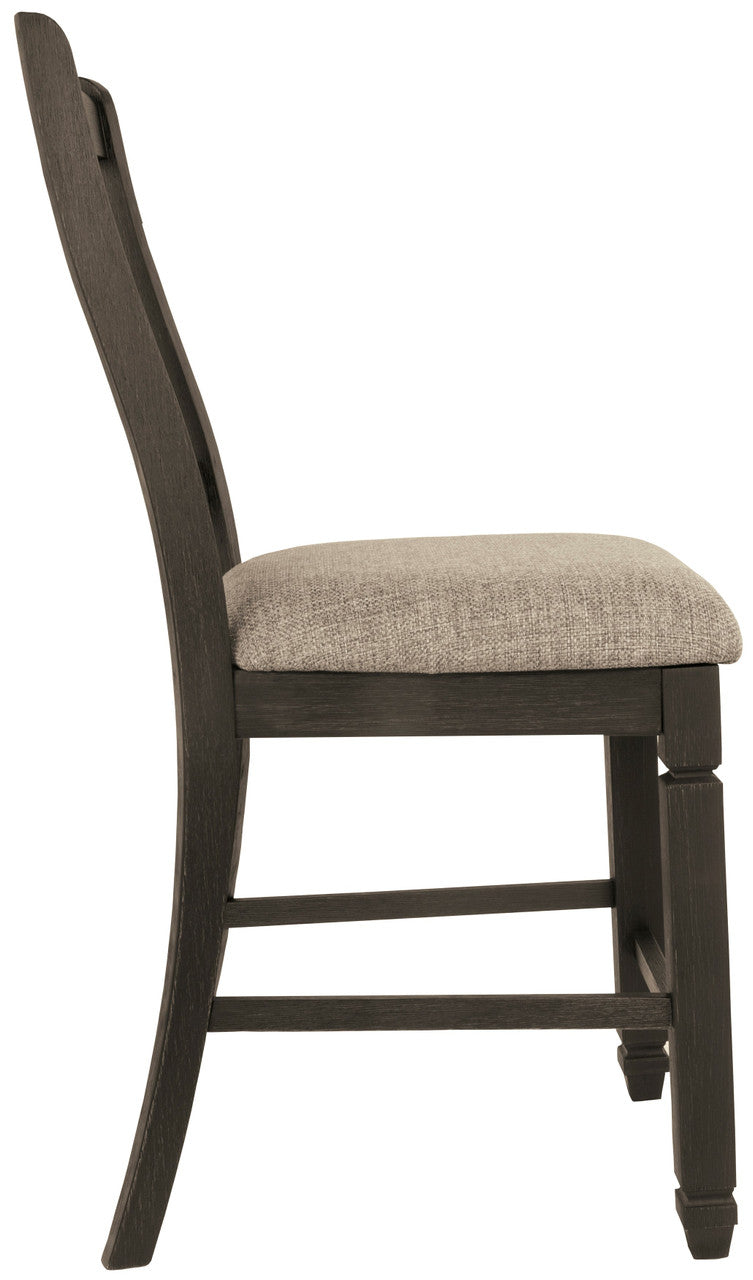 FLEMING Black 20" Wide Counter Chair