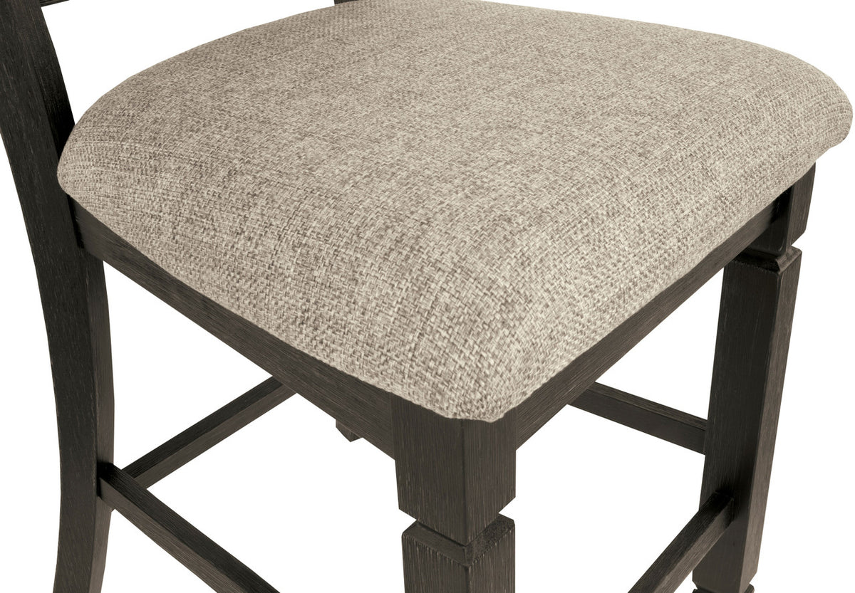FLEMING Black 20" Wide Counter Chair