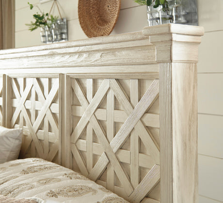 FLEMING White Bed