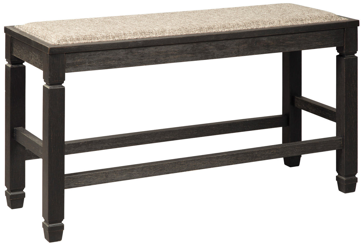 FLEMING Black 42" Counter Bench