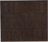 FORESTER Counter Height 56" Wide Table with Storage & Extension