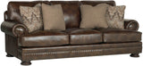 FOSTER 100% Leather Sofa & Loveseat