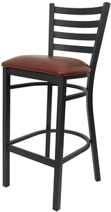 FRISCO Burgandy Bar Stool