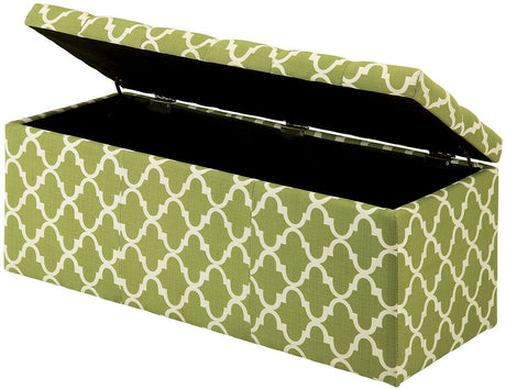 Fusion Green Storage Bench