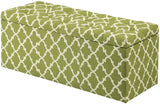 Fusion Green Storage Bench