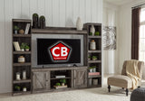 GAEL Gray 95" Wide Wall Unit (RTA)