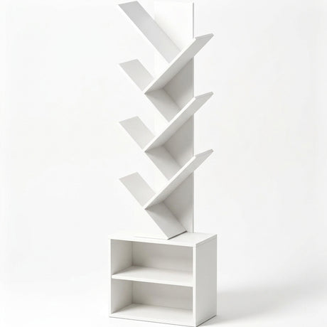GALAGA White 15" Wide x 47" Height Media Storage
