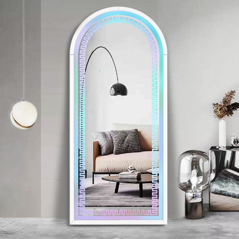 GALIPOLI 31" x 71" LED Floor Mirror with Bluetooth Speakers