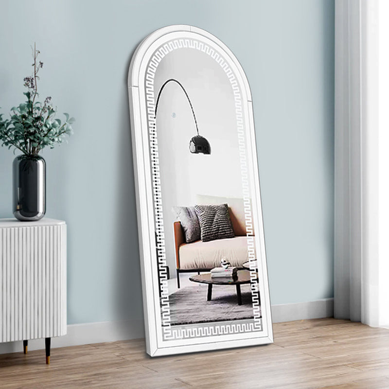 GALIPOLI 31" x 71" LED Floor Mirror with Bluetooth Speakers