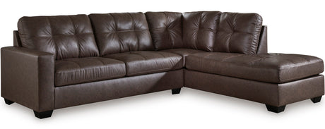 GALLANT Brown 110" x 90" Sectional