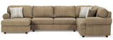 URSINO 145" Wide Oversized Sectional