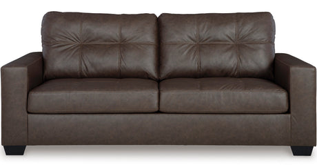 GALLANT Brown 85" Wide Queen Sofa Sleeper