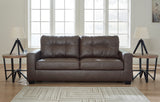 GALLANT Brown 85" Wide Queen Sofa Sleeper