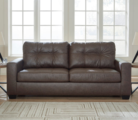 GALLANT Brown 85" Wide Queen Sofa Sleeper