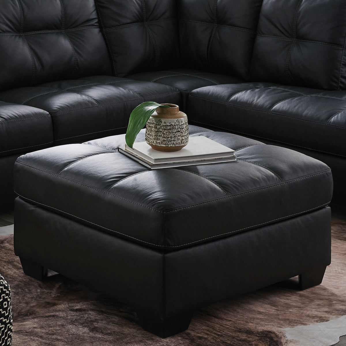 GALLANT Carbon 36" x 36" Ottoman